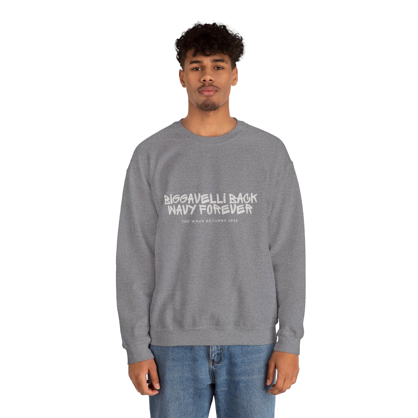 Biggavelli Crewneck (white)