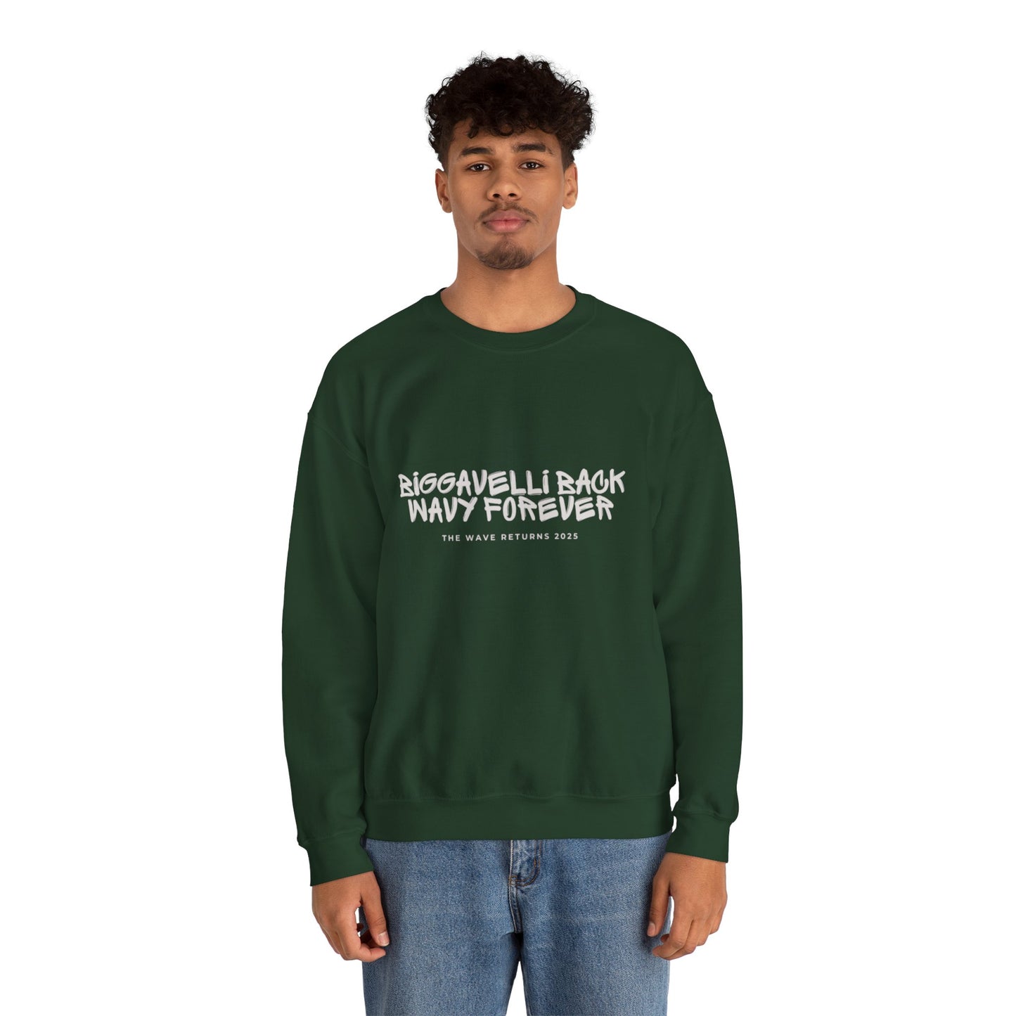 Biggavelli Crewneck (white)