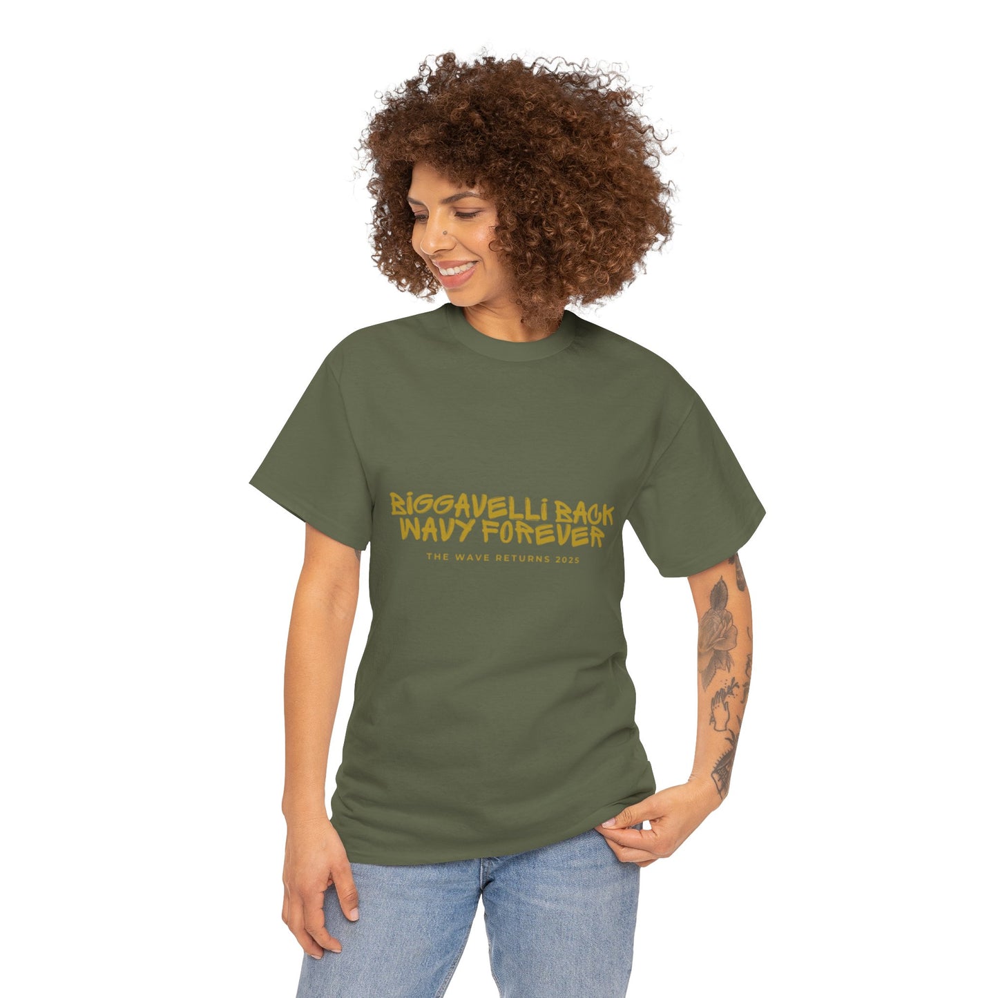 Biggavelli Tee (gold)