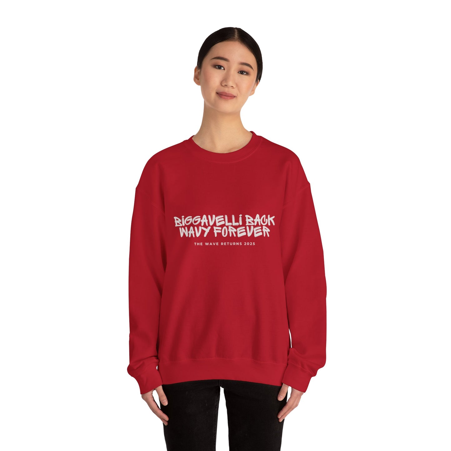 Biggavelli Crewneck (white)