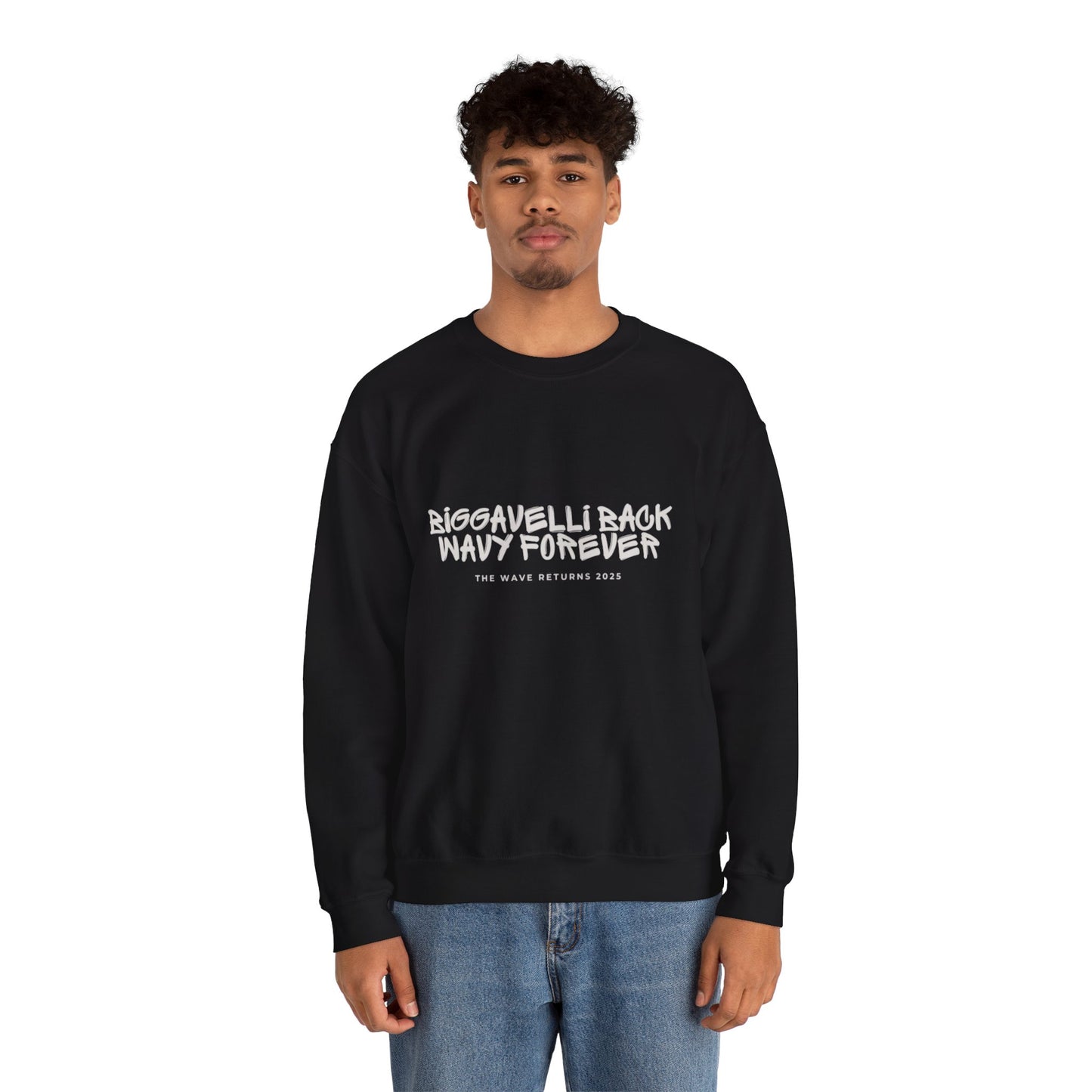 Biggavelli Crewneck (white)