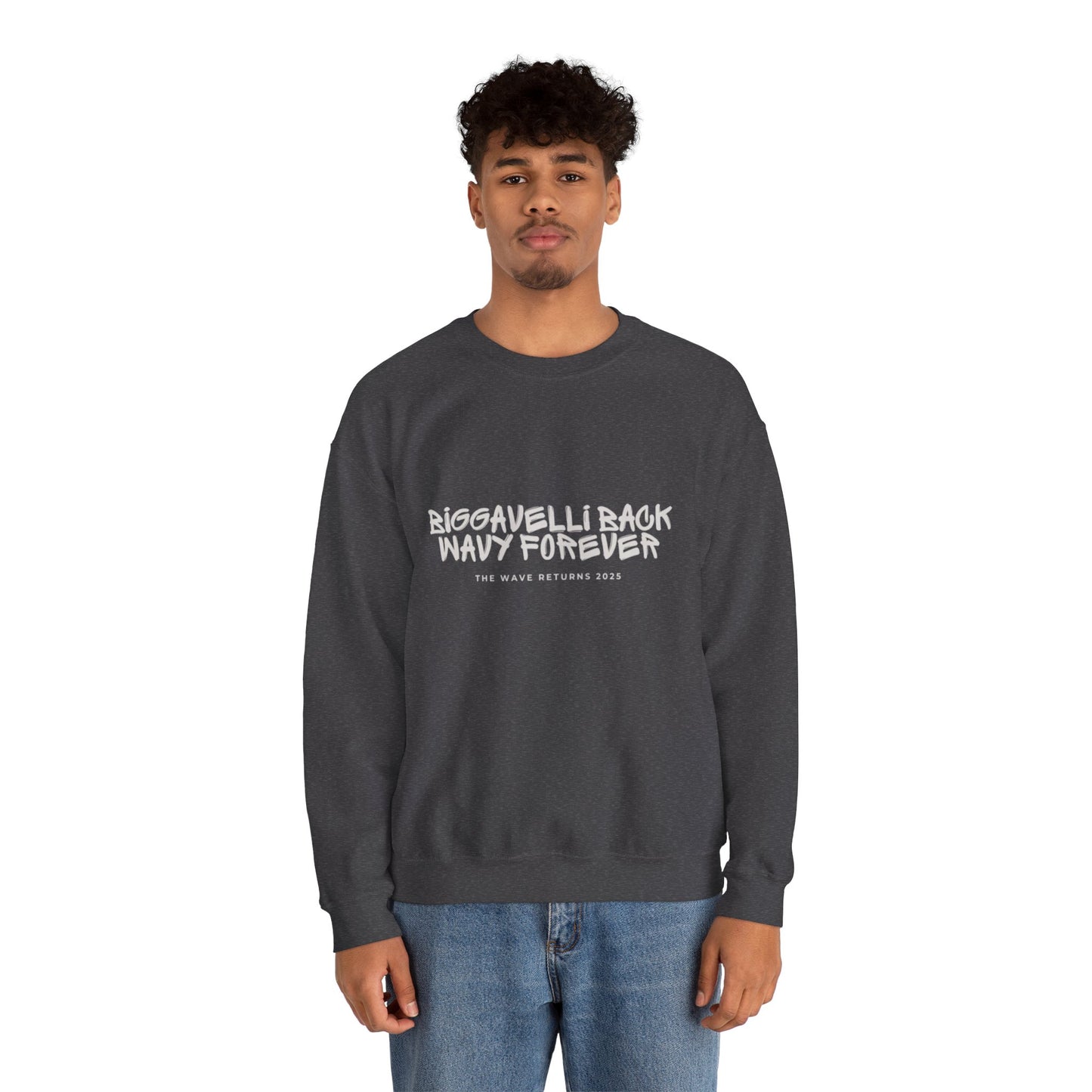 Biggavelli Crewneck (white)