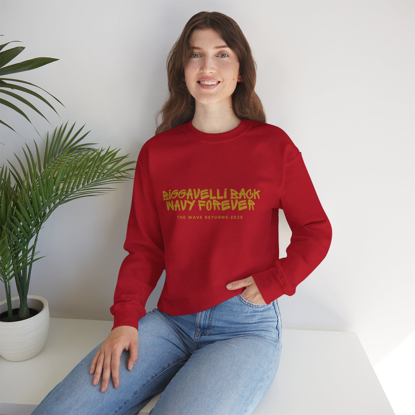 Biggavelli Crewneck (gold)