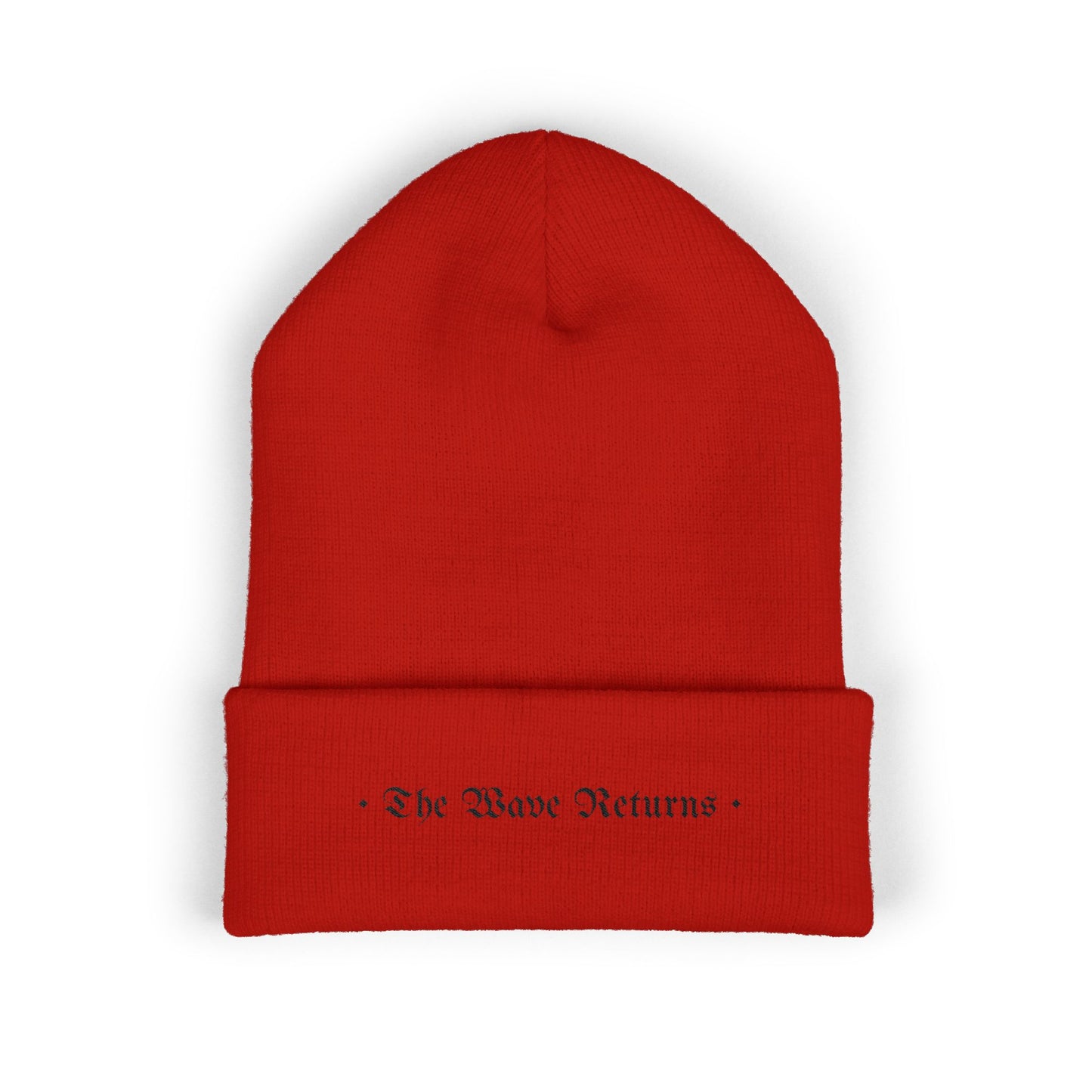 The Wave Returns Beanie (blk)
