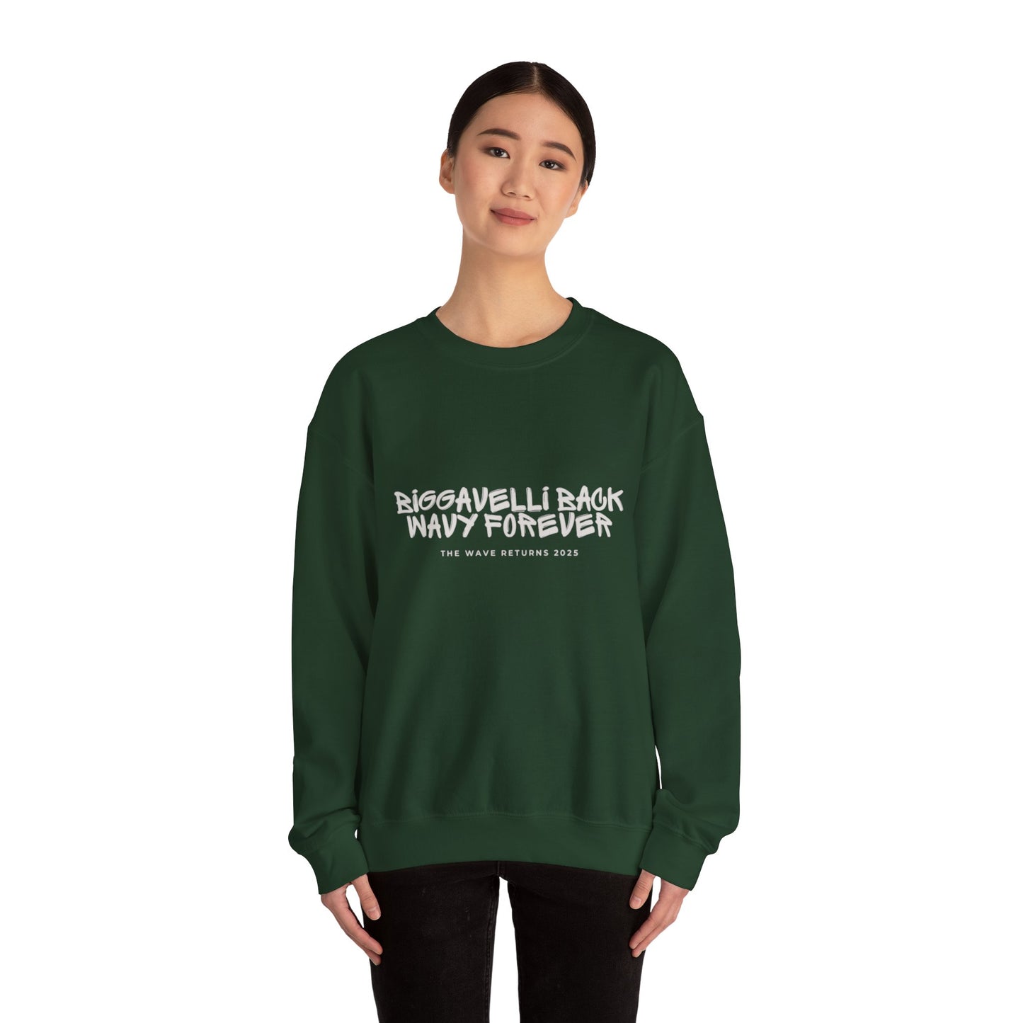Biggavelli Crewneck (white)