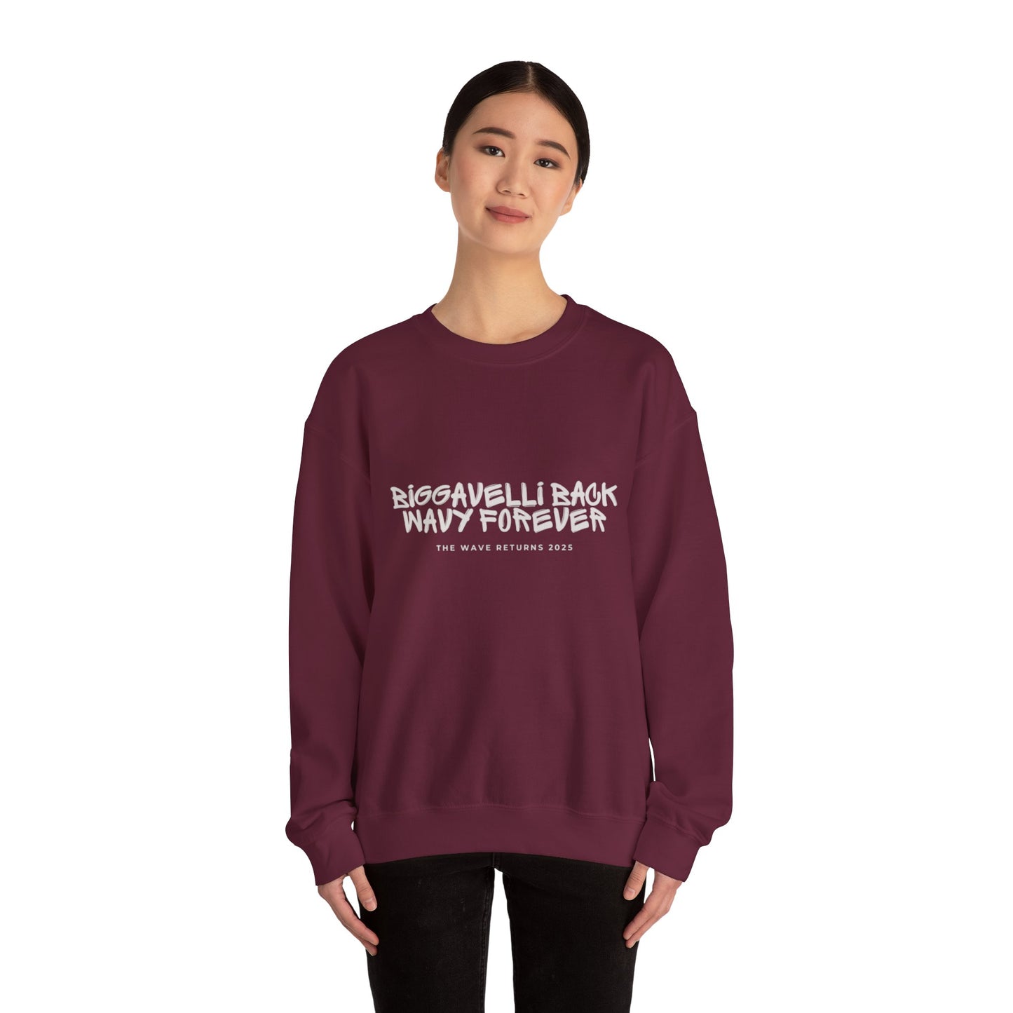 Biggavelli Crewneck (white)