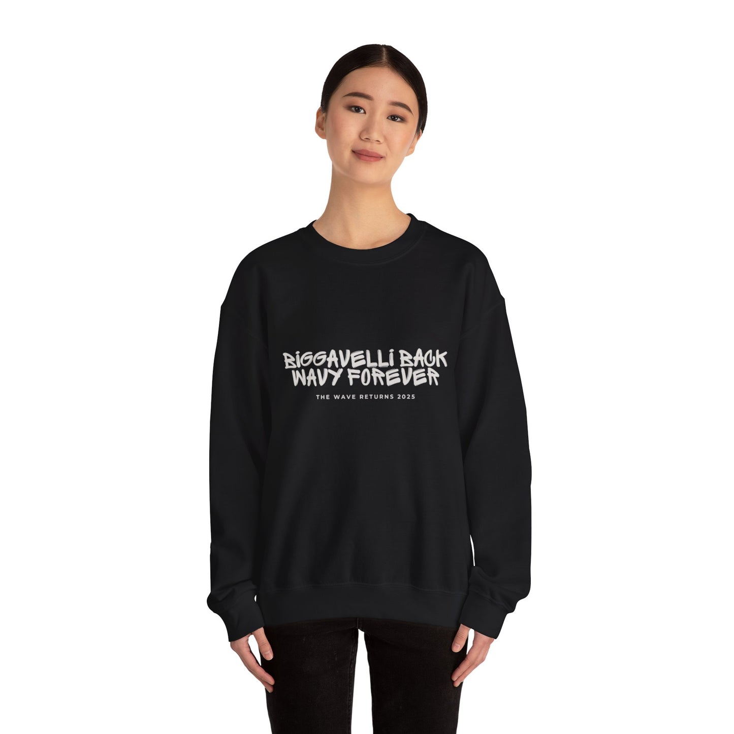 Biggavelli Crewneck (white)