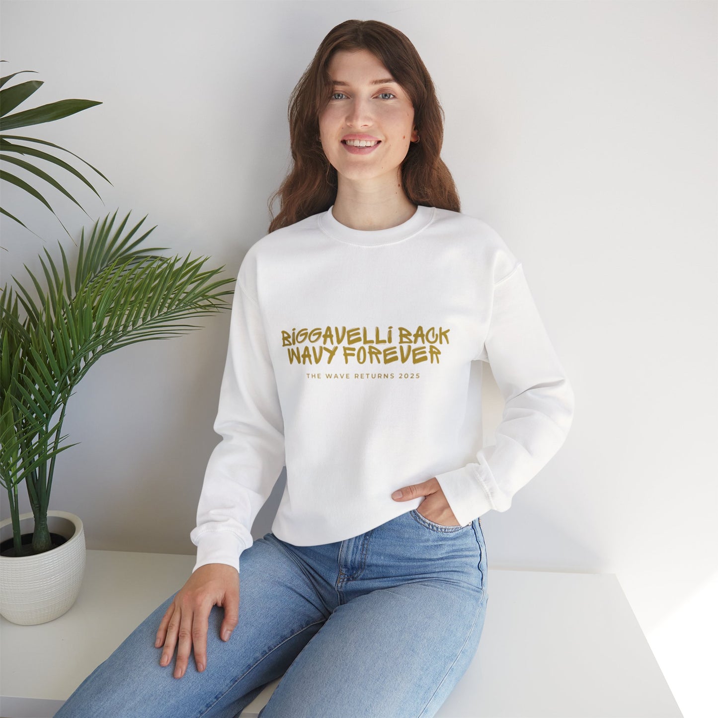 Biggavelli Crewneck (gold)