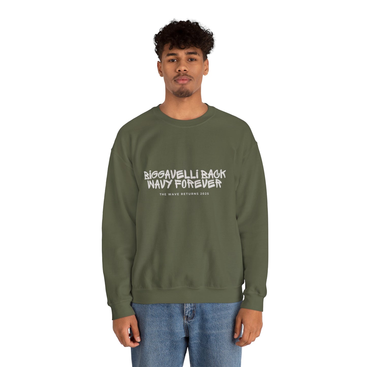 Biggavelli Crewneck (white)