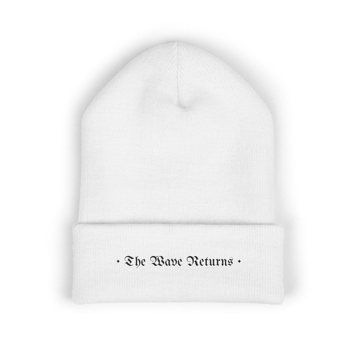 The Wave Returns Beanie (blk)
