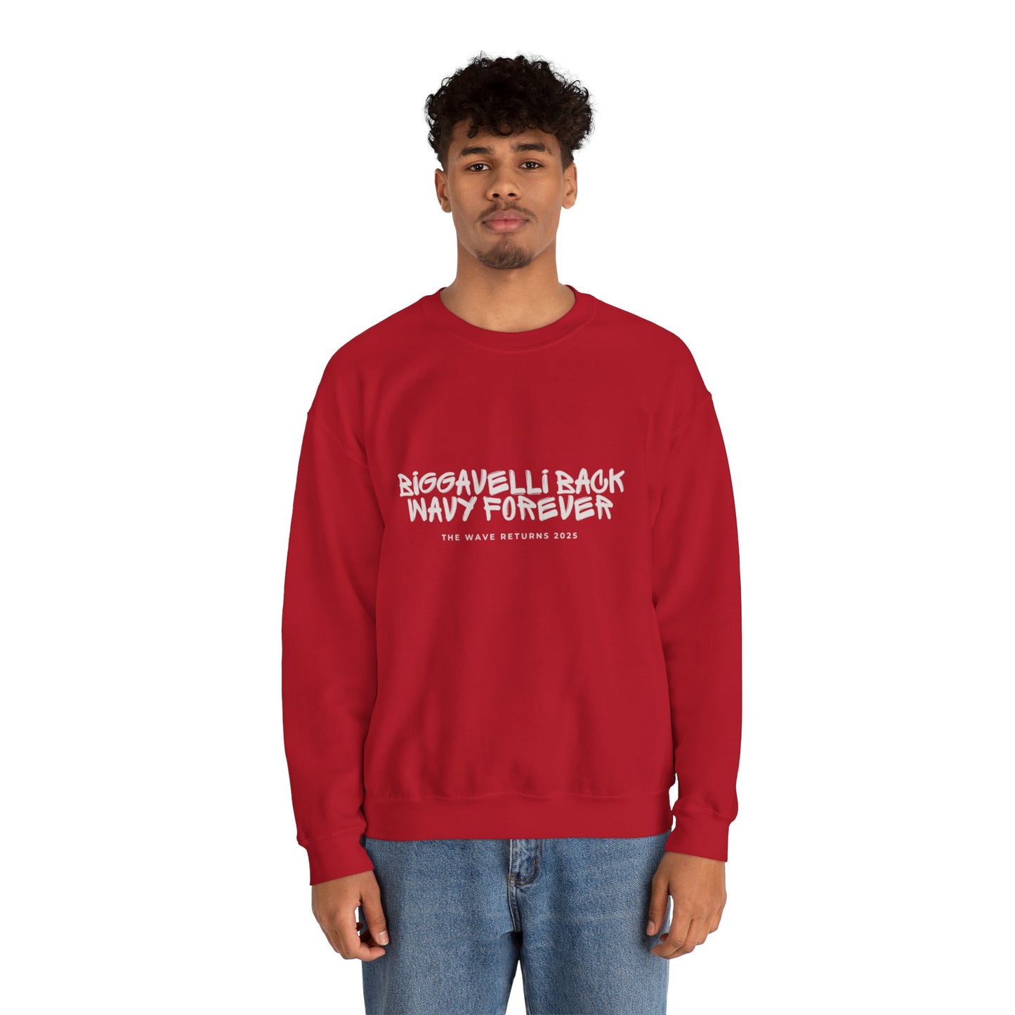 Biggavelli Crewneck (white)