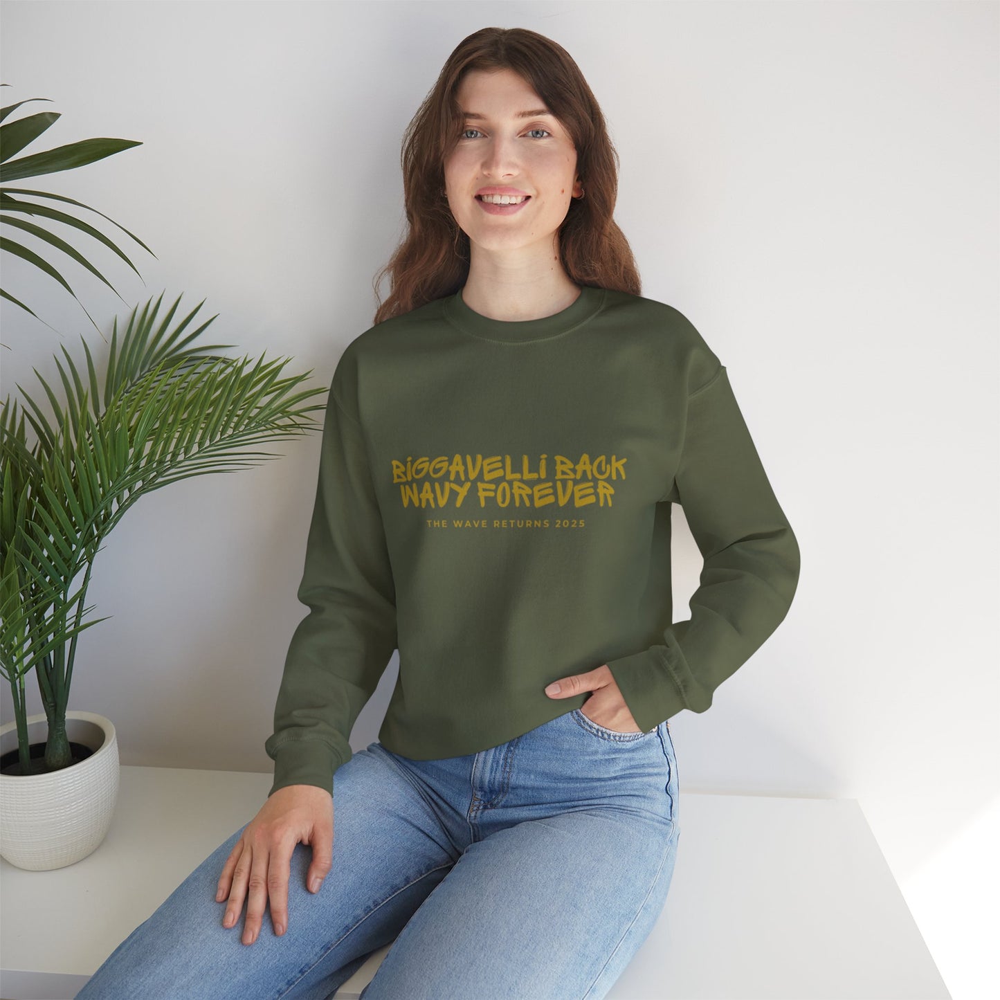 Biggavelli Crewneck (gold)