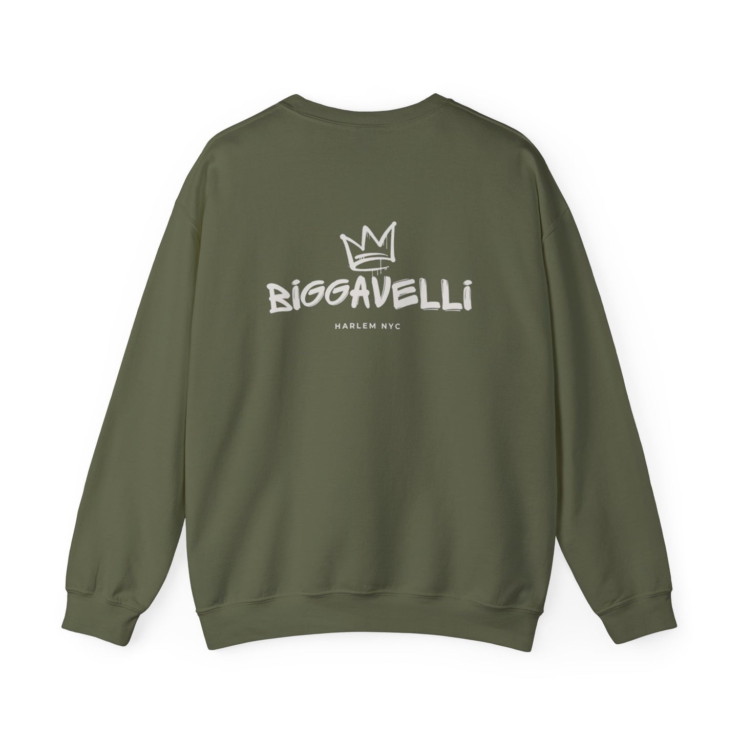 Biggavelli Crewneck (white)