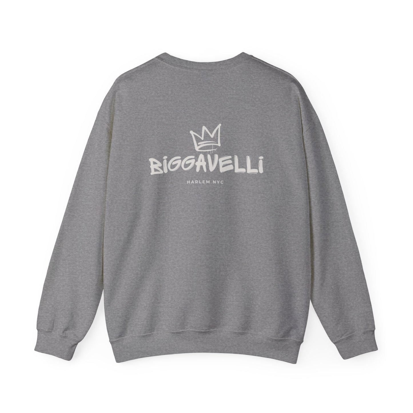 Biggavelli Crewneck (white)