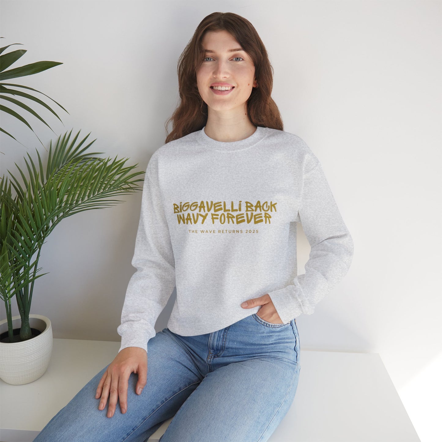 Biggavelli Crewneck (gold)