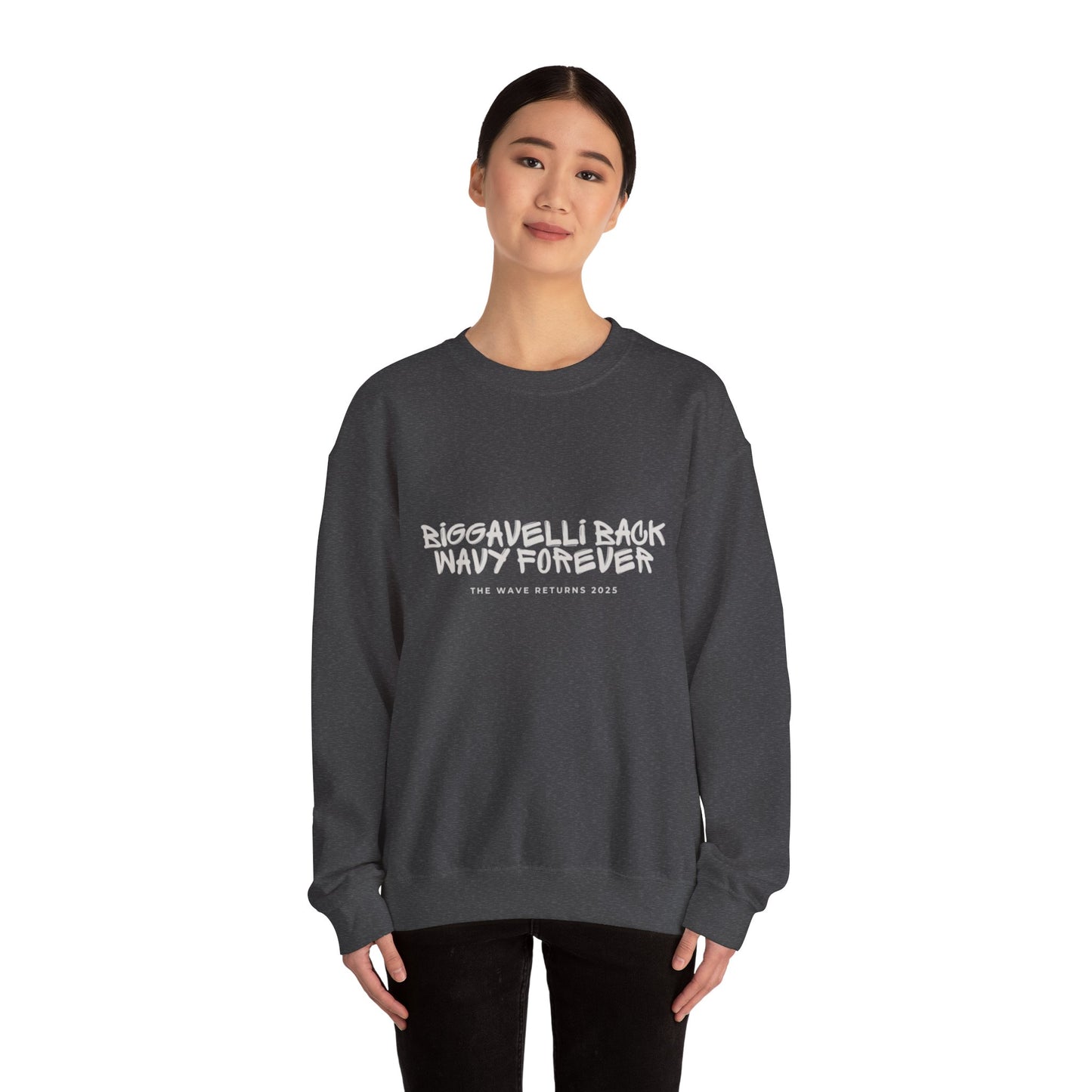 Biggavelli Crewneck (white)