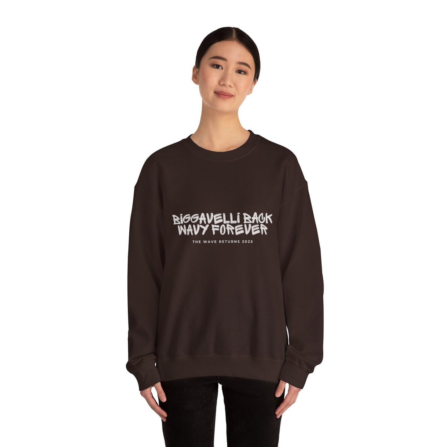 Biggavelli Crewneck (white)