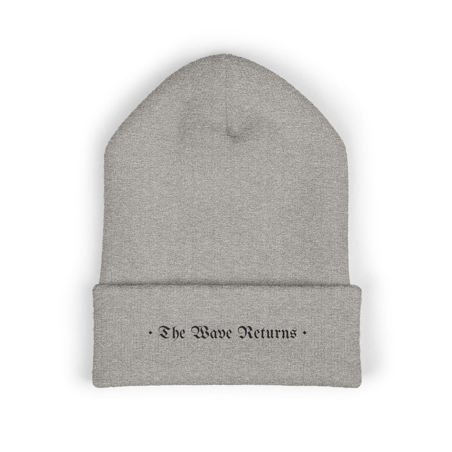 The Wave Returns Beanie (blk)