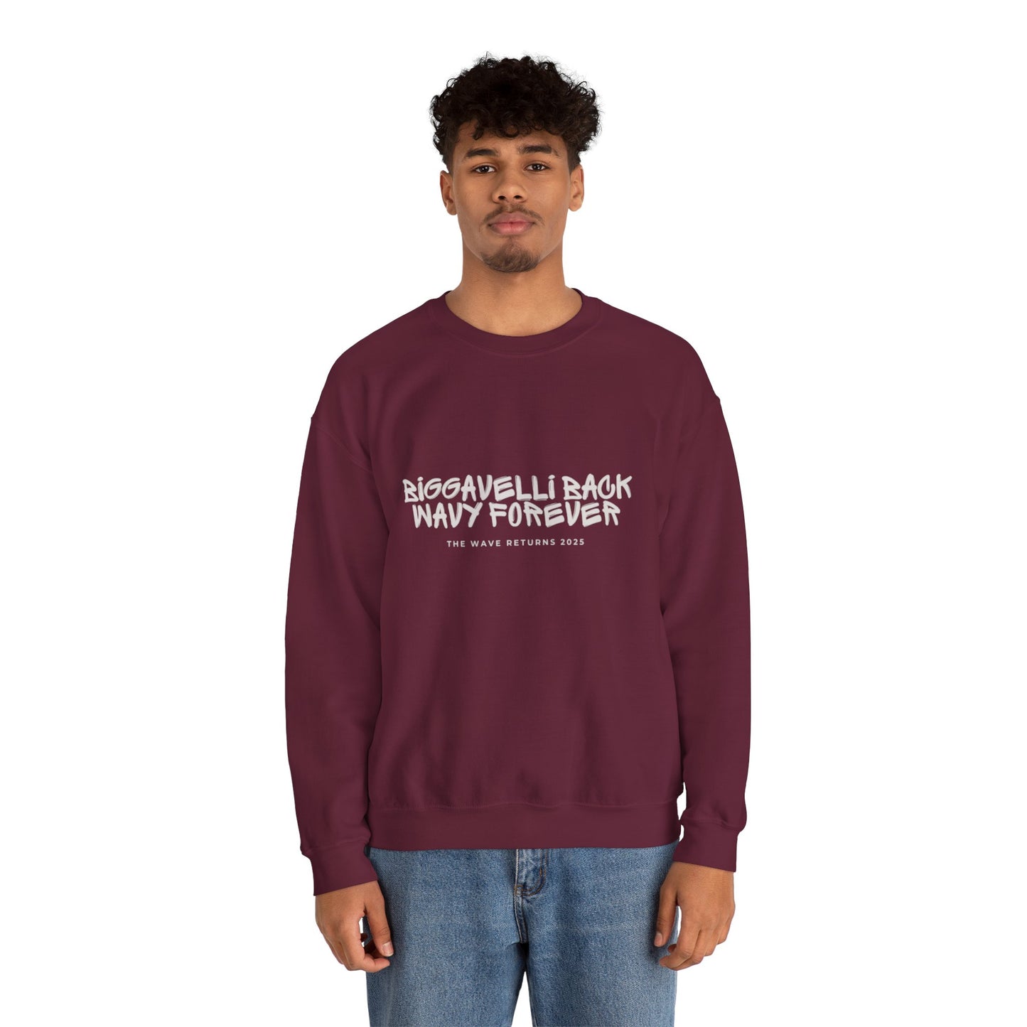 Biggavelli Crewneck (white)