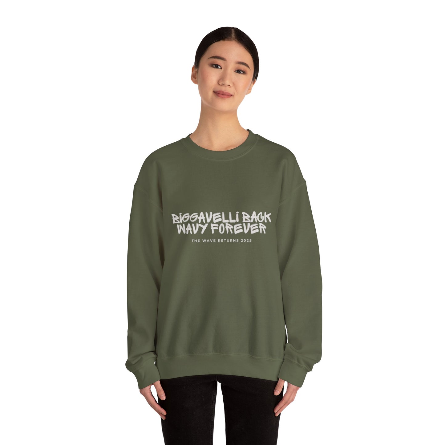 Biggavelli Crewneck (white)