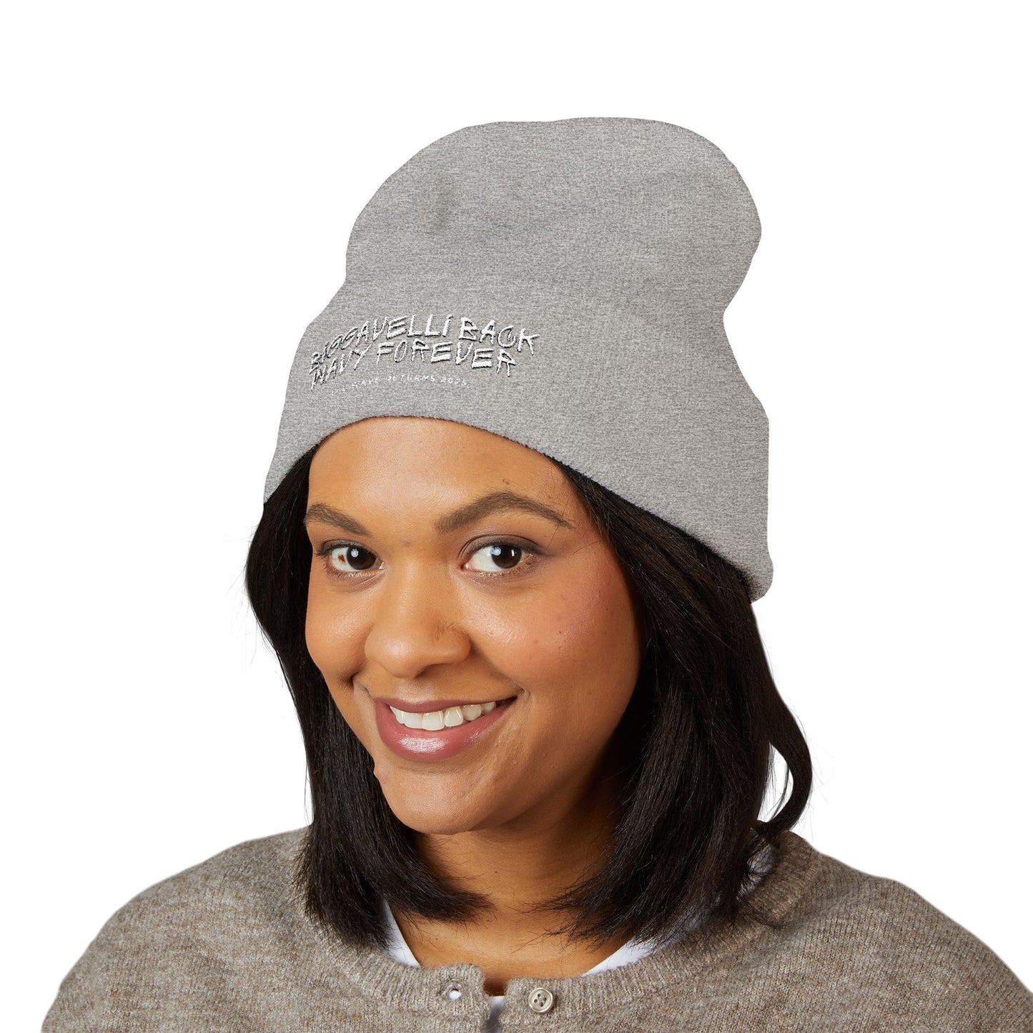 Biggavelli Beanie (white)