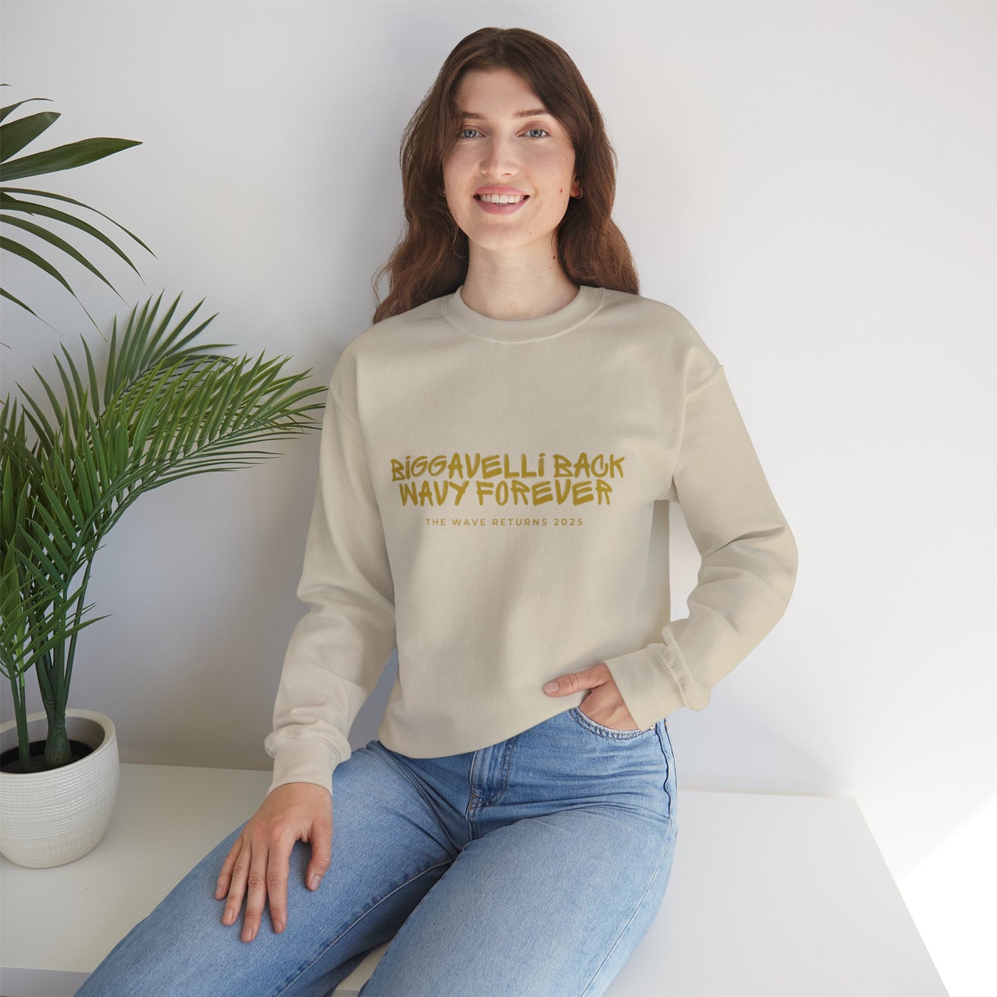 Biggavelli Crewneck (gold)