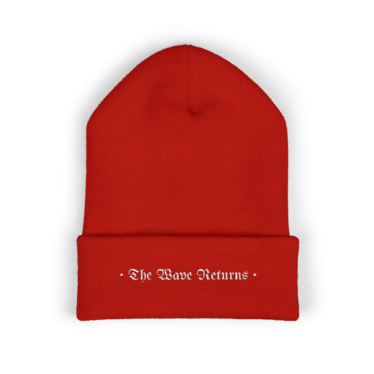 The Wave Returns Beanie (white)