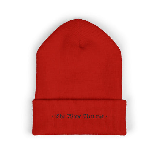 The Wave Returns Beanie (blk)
