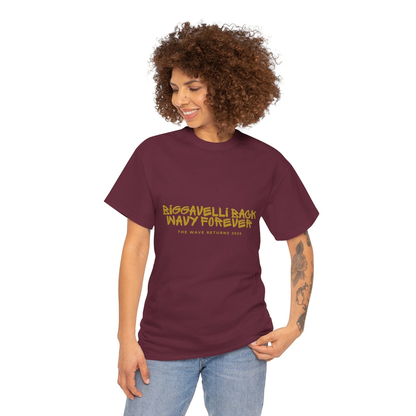 Biggavelli Tee (gold)