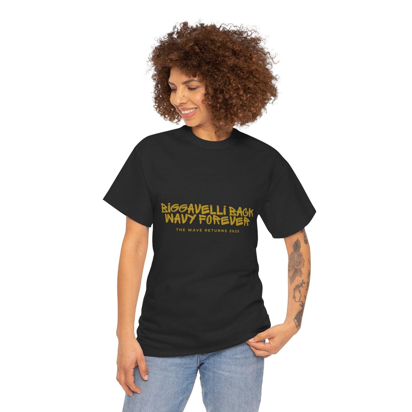 Biggavelli Tee (gold)