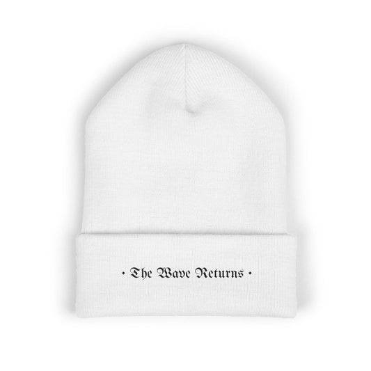 The Wave Returns Beanie (blk)